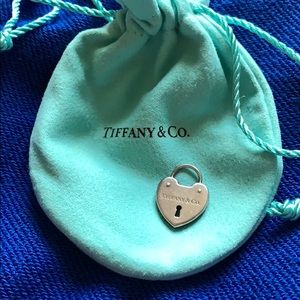 Tiffany Heart Lock Charm